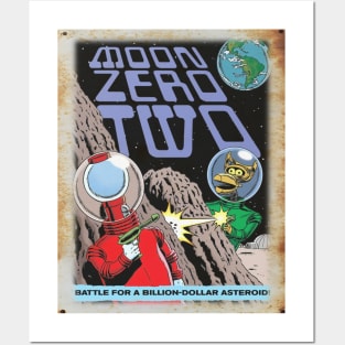 Mystery Science Rusty Barn Sign 3000 - Moon Zero Two Posters and Art